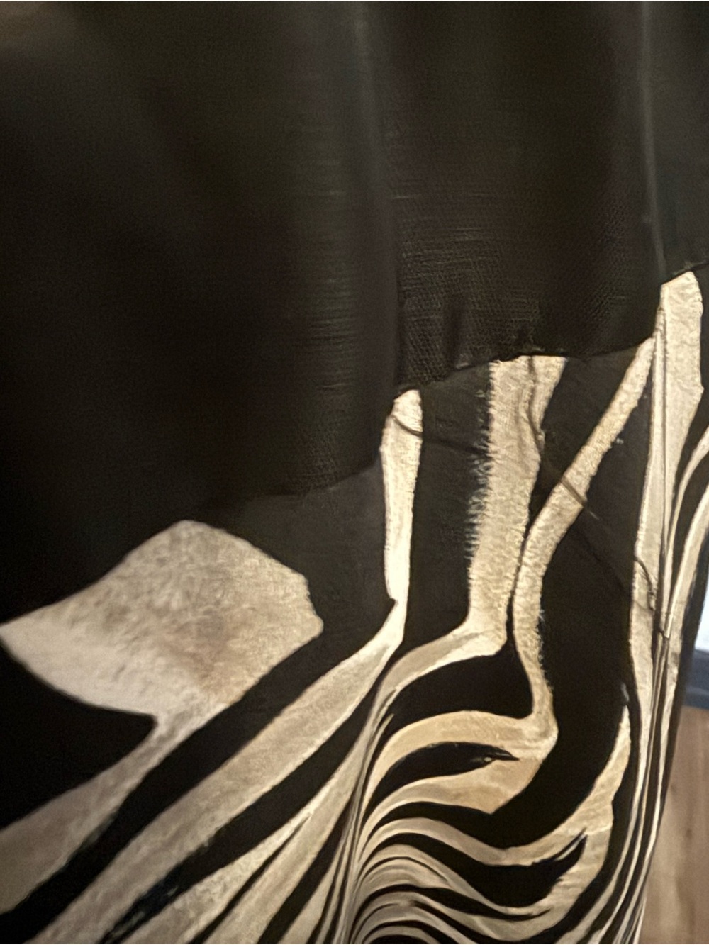 Vintage Studio I Zebra Print Dress | Matching Scarf & Belt Included •Size 12• - Picture 12 of 15